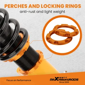 Coiloves Suspension Downloading Kit für BMW Serie 3 E36 318 323 325 328 91-99 bis 316i 318i 318IS 323I 323IS 328IS Spring Top Hut 8 Hauptverkaufsfedern BMW E36 - №4