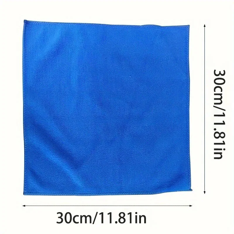 5 Pcs Microfiber Towels, Microfiber Car Wash Cloth, Home Kitchen and Bathroom Cleaning Towel Set
