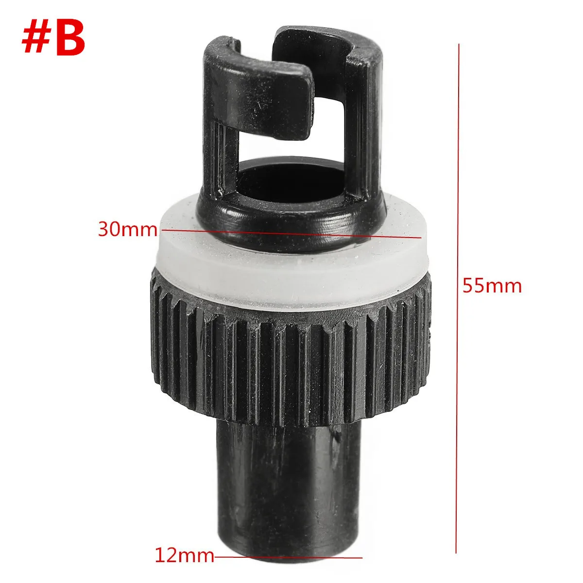 5 Sizes Air Pump Hose Valve Adapter For HR Halkey-Roberts Kayak Inflatable Boat