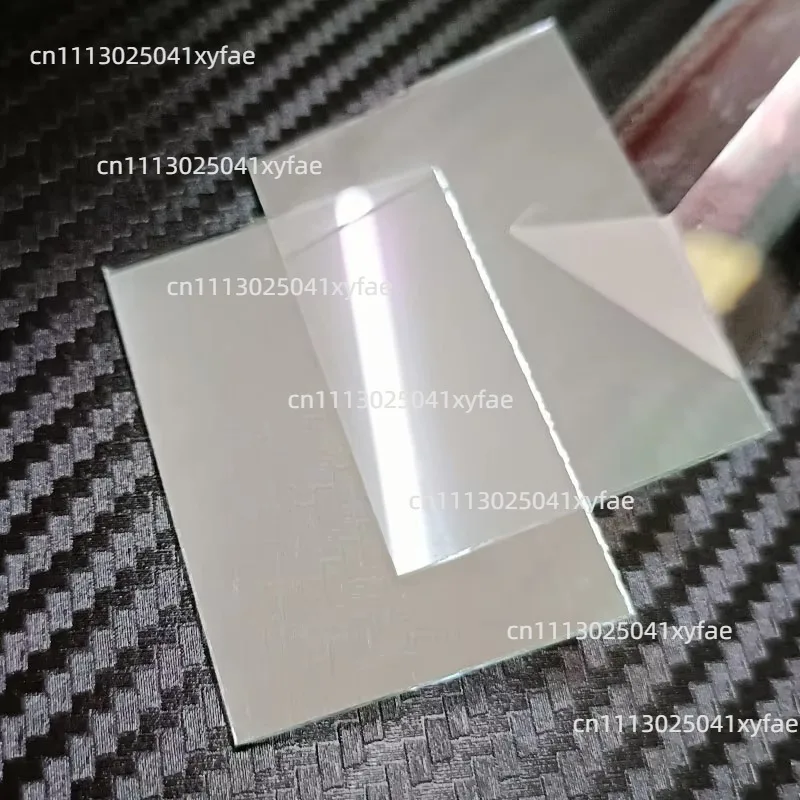 10pcs 50x50x1.2mm Semi-Transparent Semi-Reflective Optical Beamsplitter Glass Plate for Teleprompter