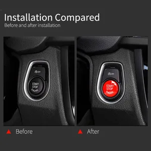 Car Start and stop the engine switch button, all BMW Class F, BMW F30, F10, F34, F15, F25, F48 10 Main Sales Panel 6WB BMW - №7