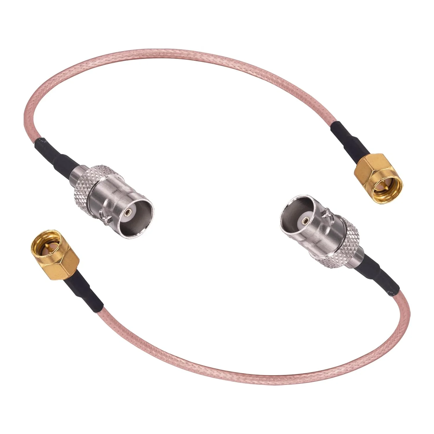 2Pcs RF Coaxial Cable with BNC Female to SMA Male Connectors  Low Loss RG316 Antenna Extension Coax Cable Radio Antenna LAN WiFi