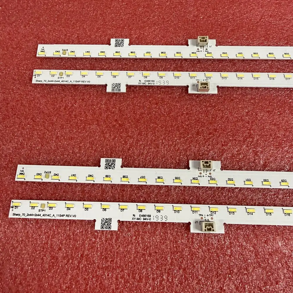 Full LED backlight strip 44LED for Sharp 4TC70AJZA 4TC70AJMA 4TC70AL1X 4TC70AH1X 4TC70DL1X 4TC70BK1X