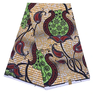 Ethereal 100% Polyester Fabric for Wallpaper with Wax-Resist Dyeing and Unique Geometric Patterns