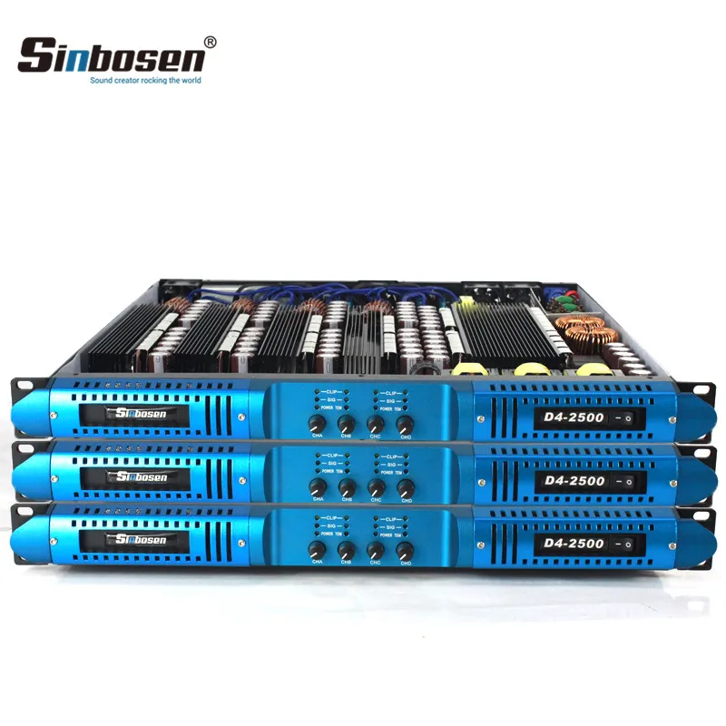 Studio Master Hi Power Audio Class D 1u Home Theater Receiver Power Amplifier