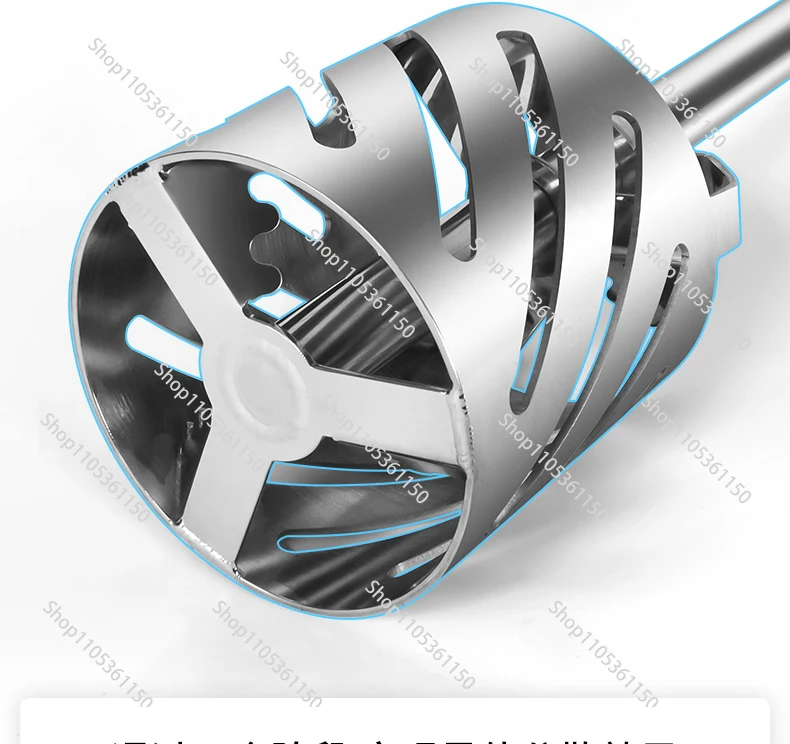 304/316 stainless steel integrated turbine agitator high shear dispersion emulsification machine head powder liquid mixing