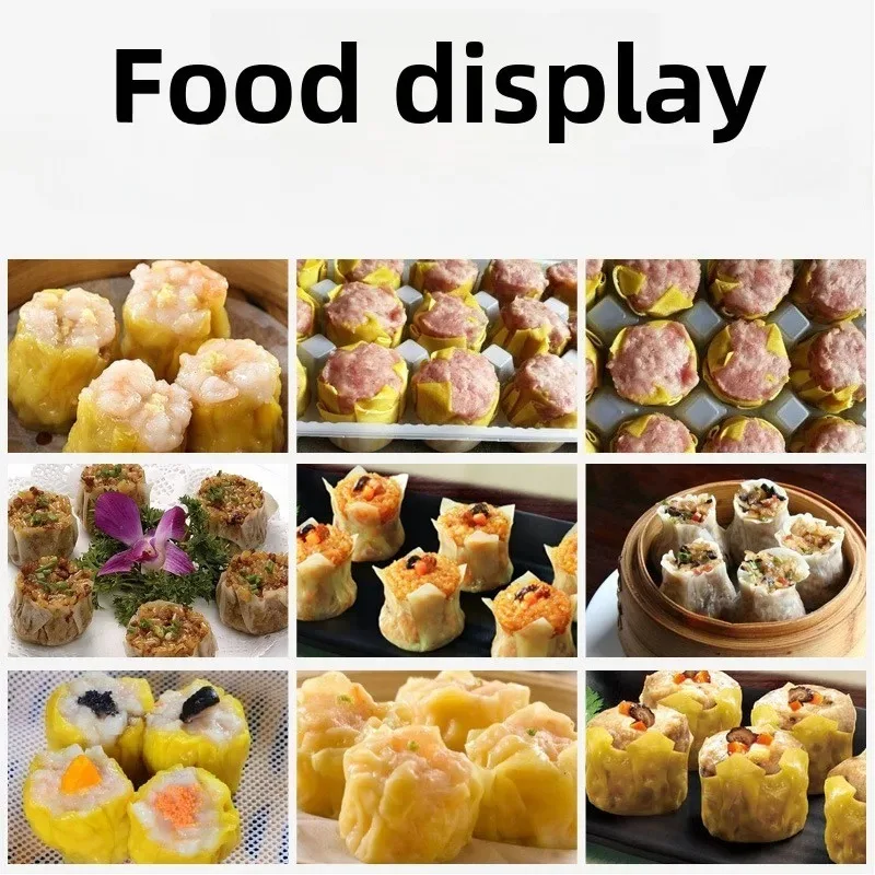 Semi-automatic siu mai machine commercial dry steaming glutinous rice pork breakfast shop restaurant Cantonese snack multi-f