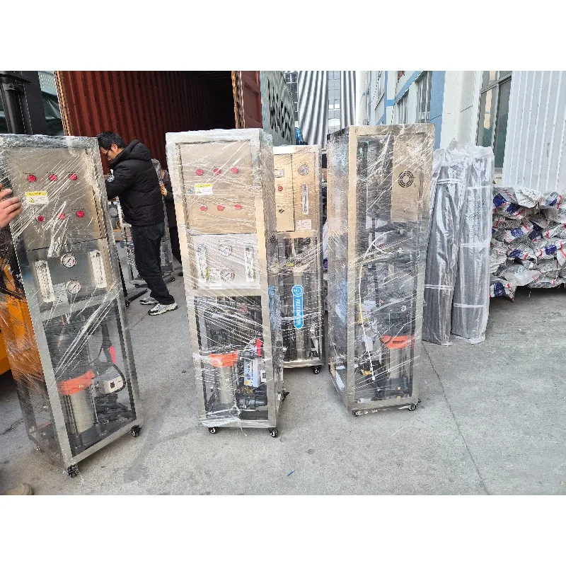 Manufacturer Price Industrial RO Water Filter Host - Heavy Duty Stainless Steel RO Skid For Uzbekistan Water Refilling Station