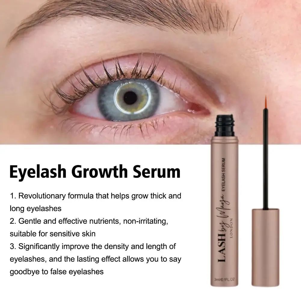 Siero per la crescita delle ciglia Volume extra Ciglia arricciate impermeabili ultra fini Mascara naturale Mascara nero Trucco occhi più spessi e pieni