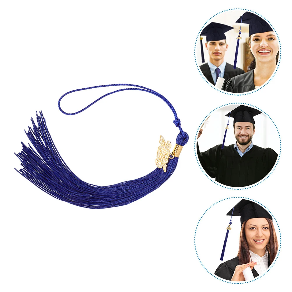 

Graduation Memorial Tassel Charm Cap Accessories Decors Exquisite Decoration Commemorate Blue Graduate