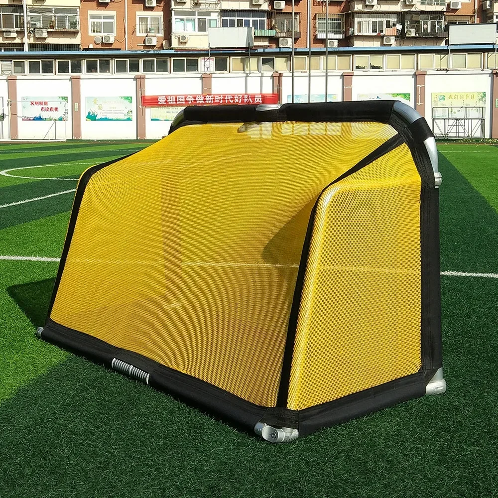 4FT Kids Foldable Soccer Goal Aluminum Frame Portable Net for Backyard Training & Party Games