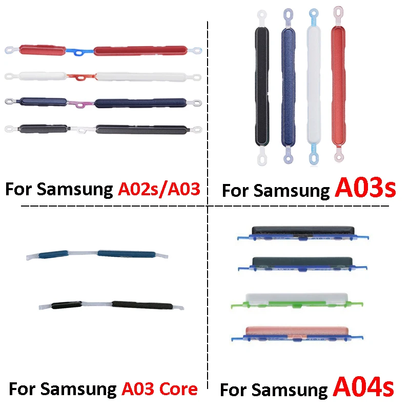 

Pop For Samsung Galaxy A02s A03s A03 Core A04s Phone New Power Volume External Button A027 A037 A032 A035 A047