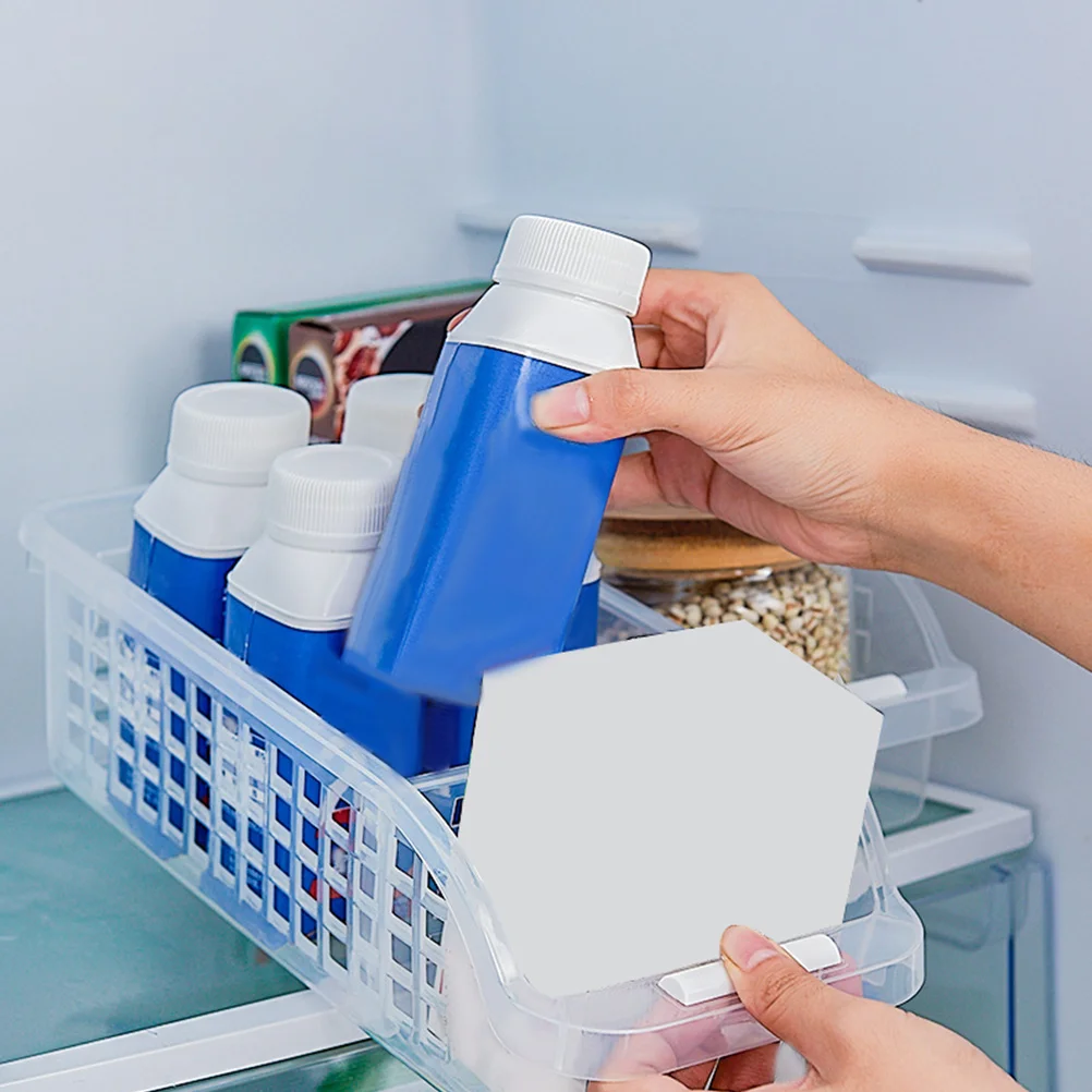 

2 Pcs Refrigerator Storage Boxes Food Containers Smooth Surface Fridge Vegetable Fruit Organizer Bins Safe