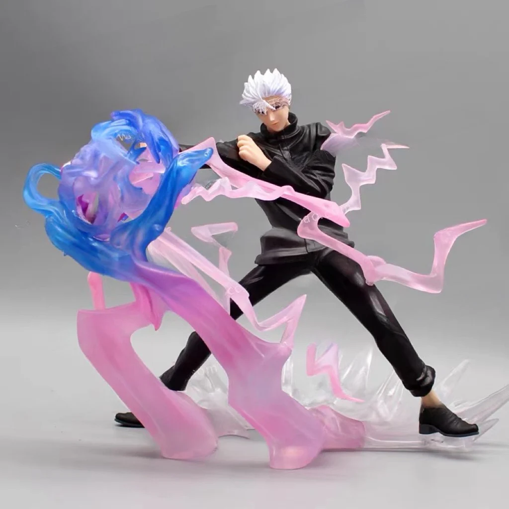 

Jujutsu Kaisen Satoru Gojo Hollow Purple Anime Action Figure GK Figurine Doll Statue Model Collectible Ornaments Kids Toys Gifts