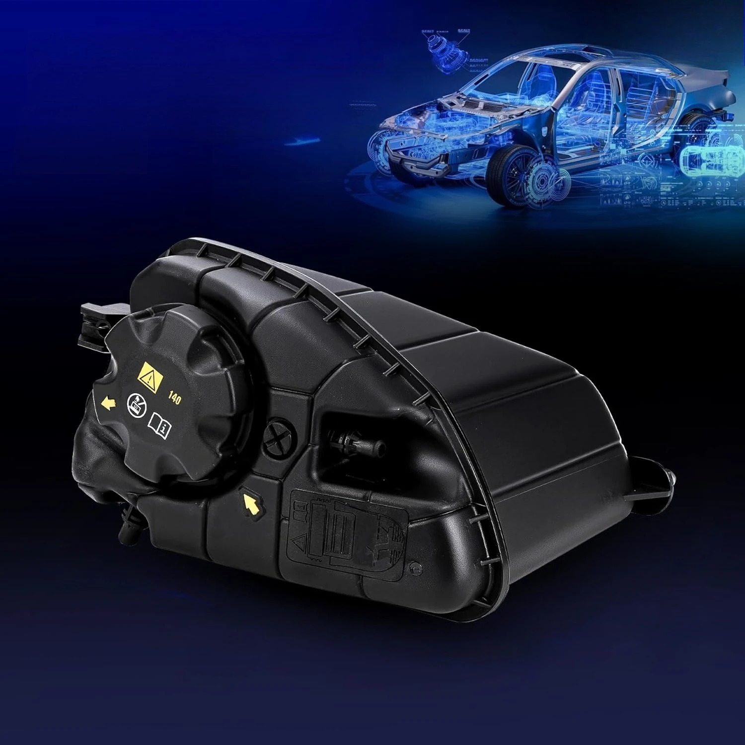 

Engine Coolant Reservoir Tank w/ Cap for BMW 540i F10,540i xDrive,740i G11,740i xDrive OEM number:1713 8610 656/1711 7639 020