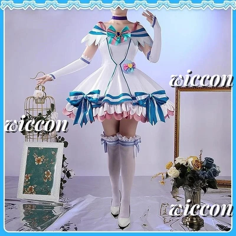 Newly Cure Nyammy Nekoyashiki Yuki Cosplay Anime Wonderful Hirogaru Sky Pretty Cure Nyammy Precure Cure Cat Angel Lovely Dress