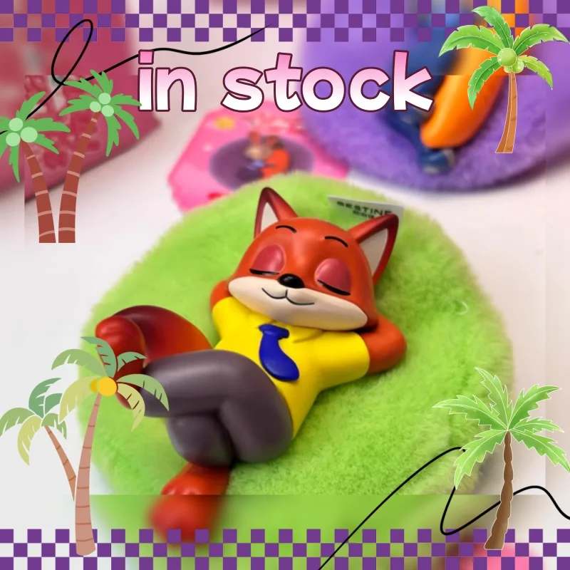 

Новинка в наличии, оригинальная серия Disney Zootopia Sunday, слепая коробка, магнитная ароматерапия, модная игрушка ручной работы, кукла, подарок на день рождения для девочек