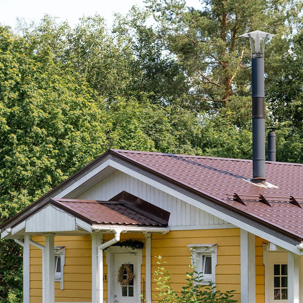 الفولاذ المقاوم للصدأ سقف مستدير تنفيس مدخنة غطاء مخروط العلوي غير نافذ للمطر الموقد غطاء العادم مدخنة قبعات المطر موقد الأنابيب الغطاء العلوي