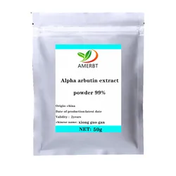 Alpha Arbutin Extract Powder 99% for Skin Whitening cosmetic