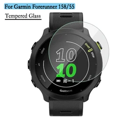 2pcs 9H Premium Tempered Glass For Garmin Forerunner 158/55 Screen HD/Scratch Resistant Protector Film Accessories