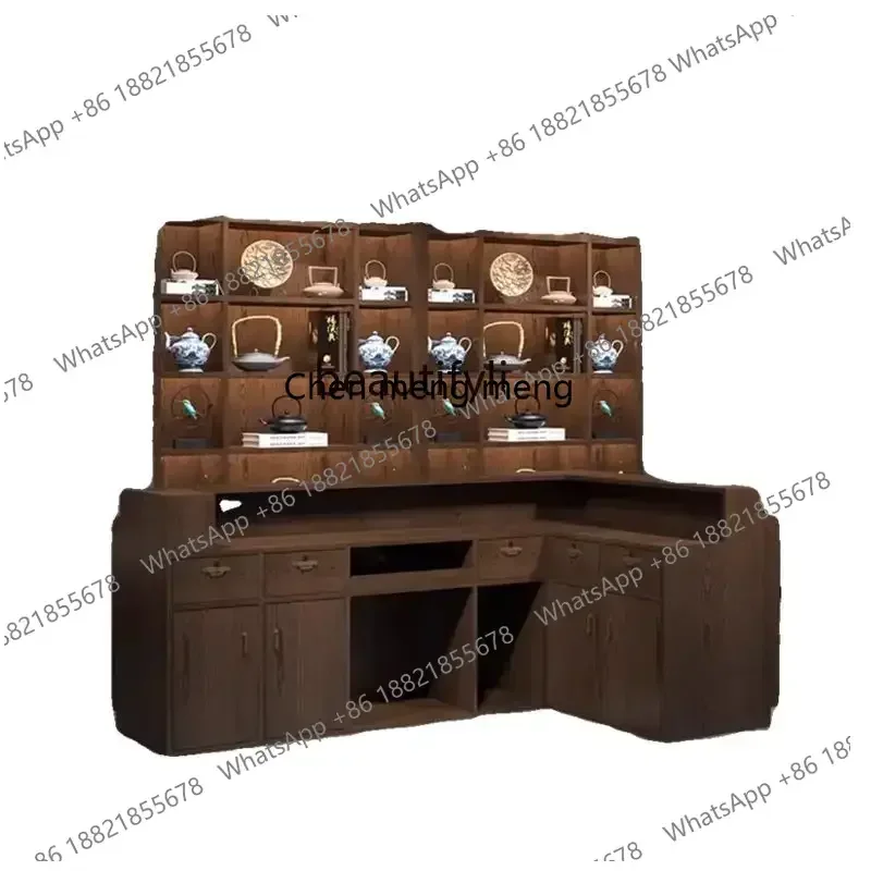 H134 Reception Cashier Tea Shop Dining B & B Bar Table Reception Desk