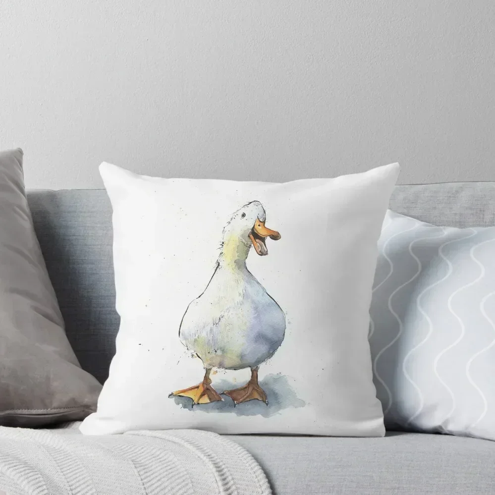 

Laughing Duck Throw Pillow Christmas Pillow Covers Pillow Covers Decorative Cases Decorative Case Christmas