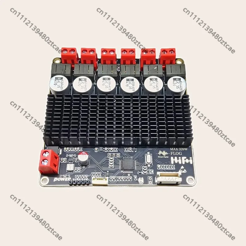 2.2.2 4.1 Channel Electronic Three-Way 6-Channel Ultra HD I2S All Digital DSP Bluetooth Amplifier Board