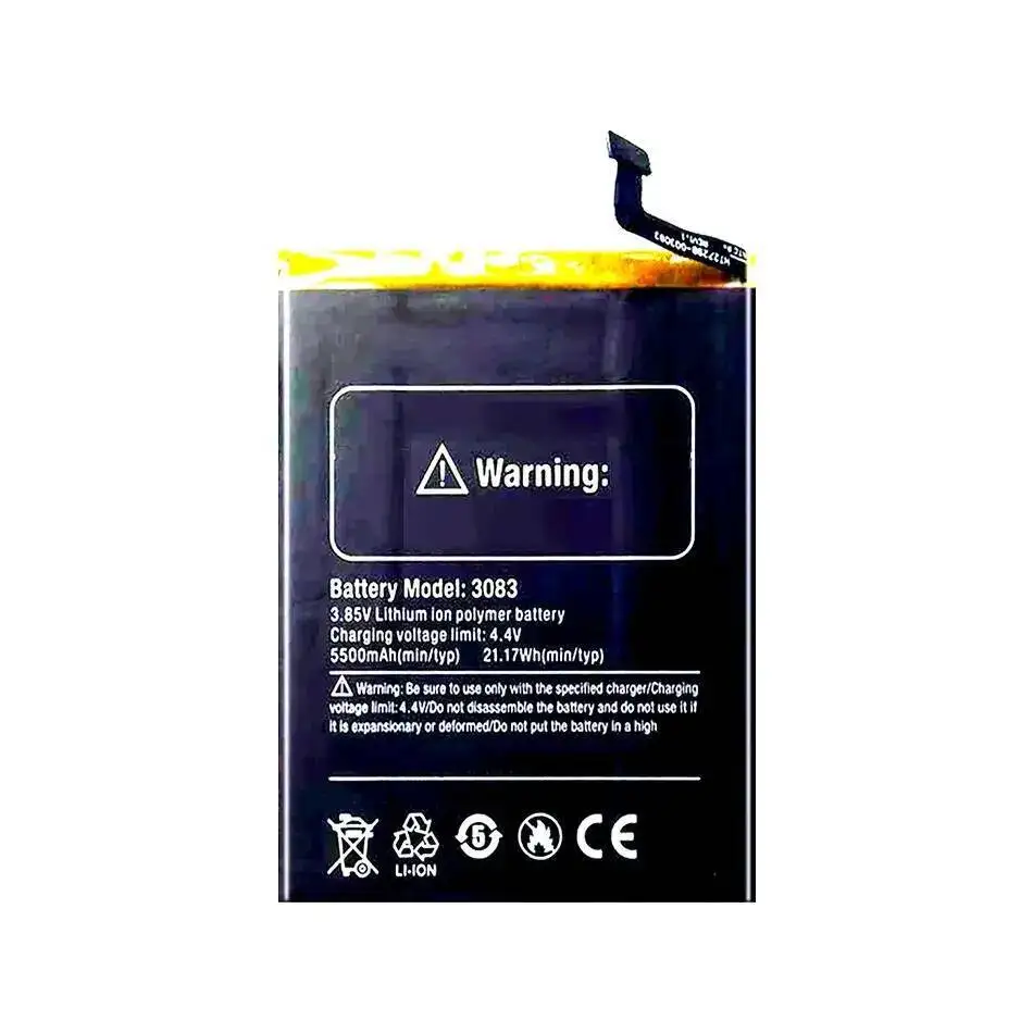 بطارية لـ Ulefone Power 14 16 Armor 20WT 5.0 بوصة 5S 9E X X10 X3 X5 X6 X8 2 3 5 7 8 9 10 12 17 22 23 24 3059 Pro Ultra