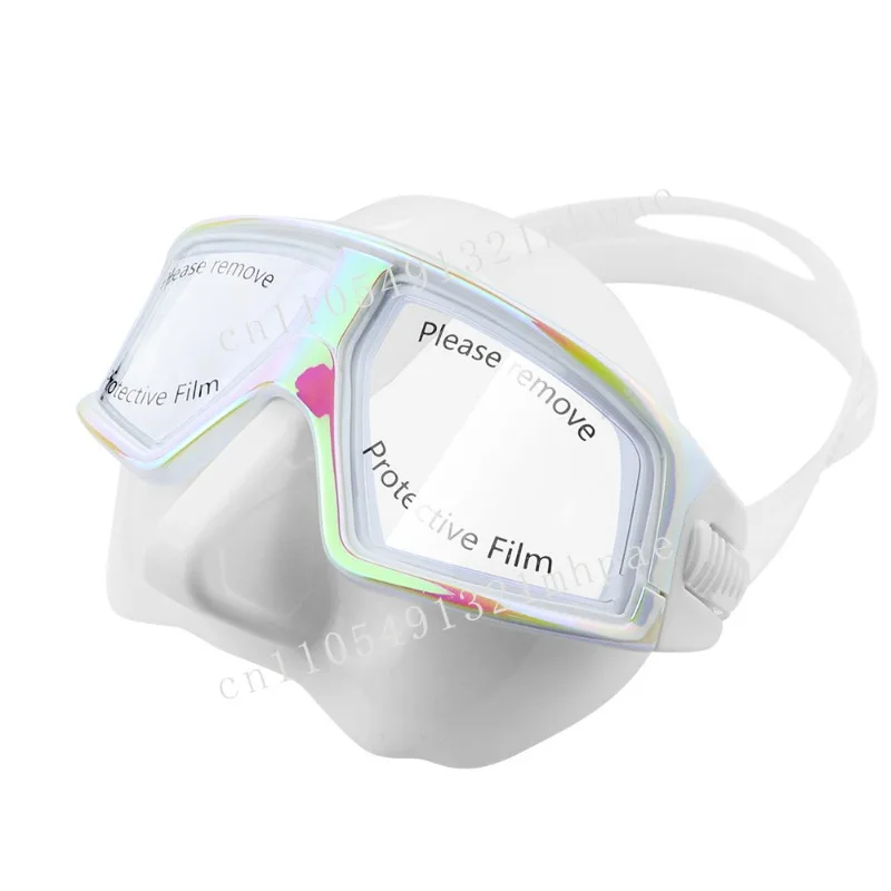 

Customized tempered glass underwater diving mask, snorkeling equipment, scuba diving, free diving, and swimming goggles