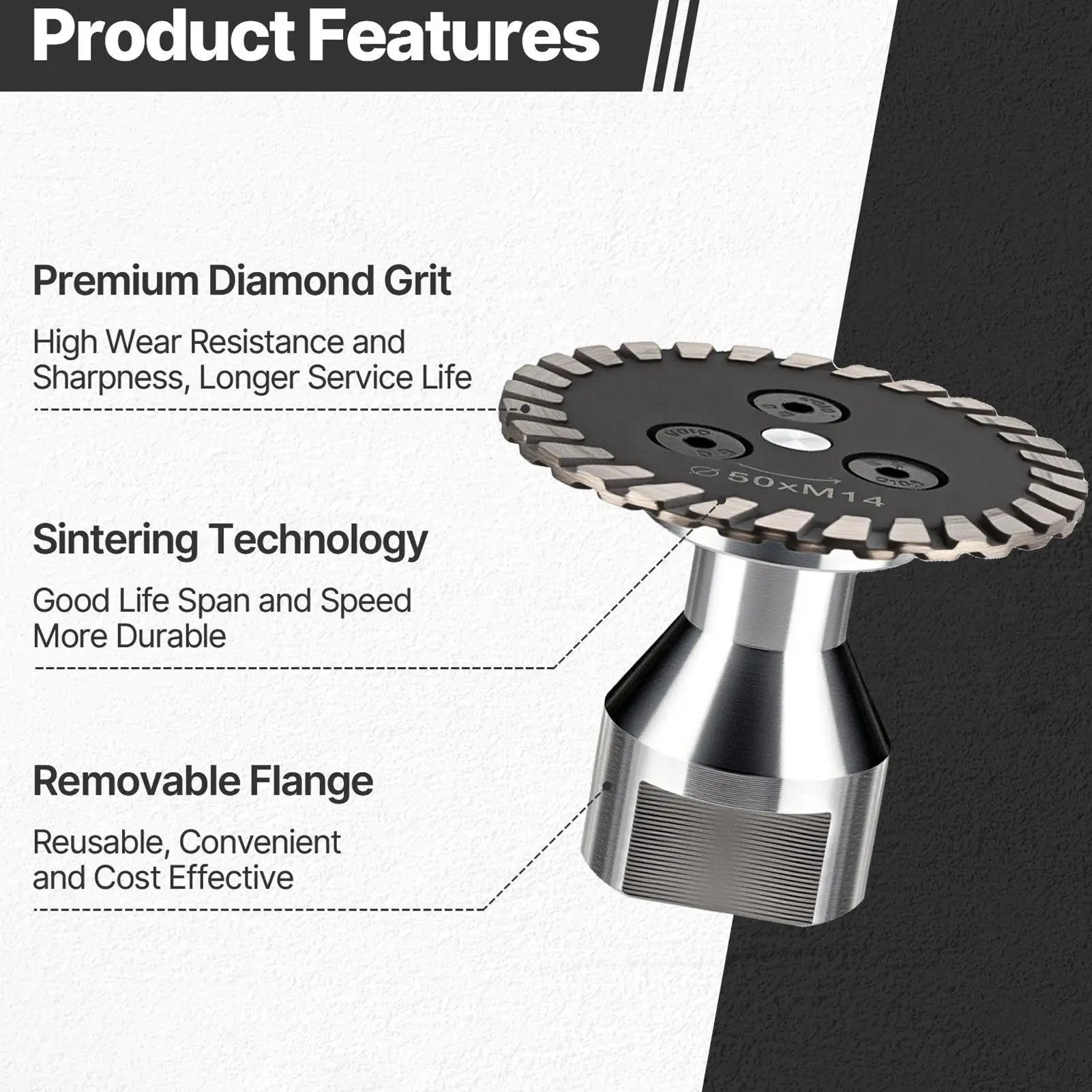 Cut Off Wheels Precision Polishing Tool Attachment Cut Off Tool For Rotary Tool For Carving Polishing Glass Concrete Granite