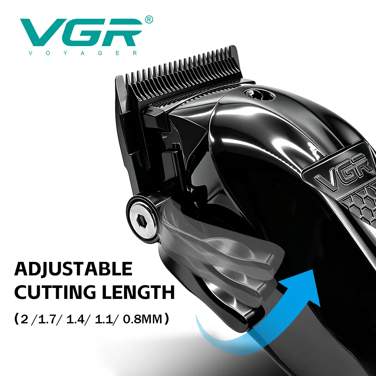 VGR Hair Trimmer Professional Clippers Rechargeable Haircut Machine Electric Shaver 3 in 1 Barber Combo Trimmer for Men V-644