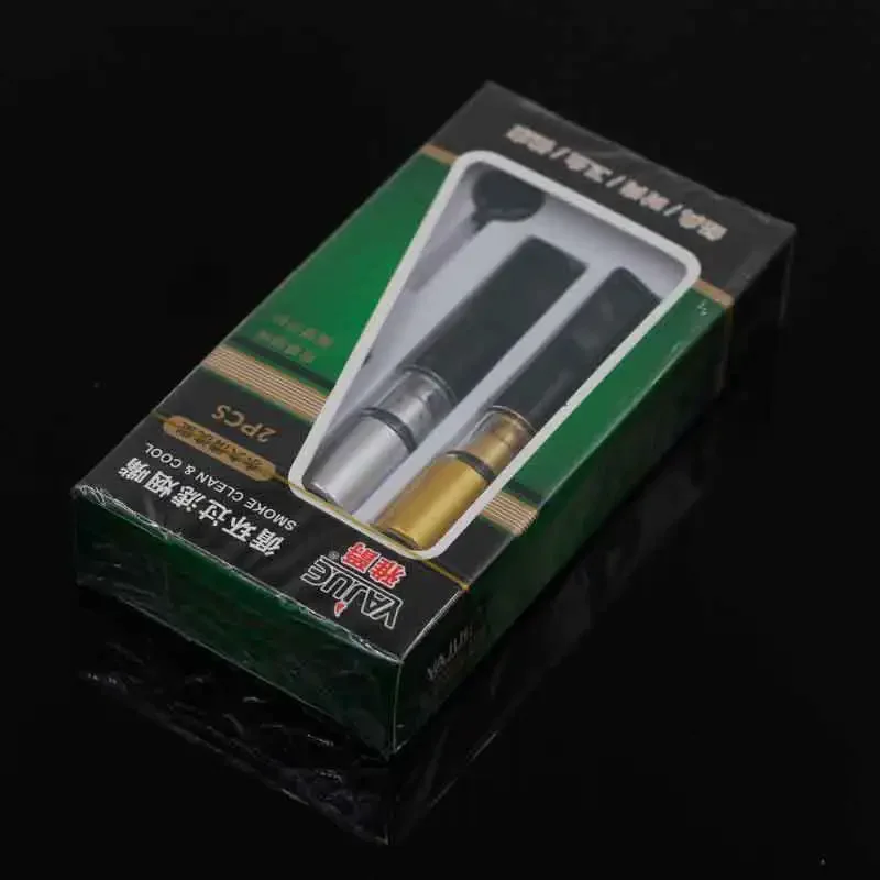 2 x Recycle Reusable Cigarette Holder Filter Reduce Tar trap Filter Cleanable Recycling Mouthpiece Smoking Accessories