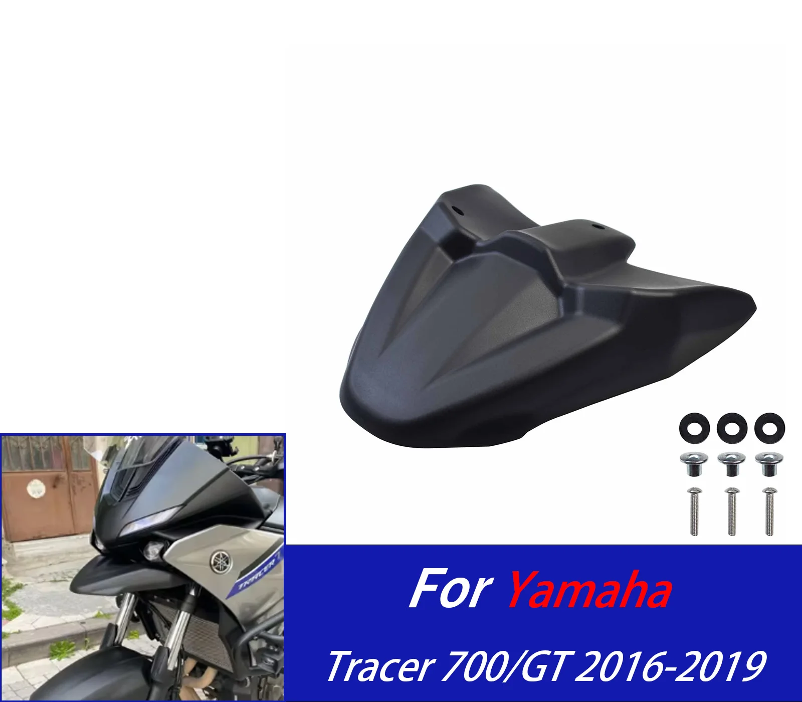 

Для Yamaha Tracer 700 GT 2016-2019 удлинитель клюва для носа-удлинитель брызговика переднего крыла, аксессуары для мотоциклов