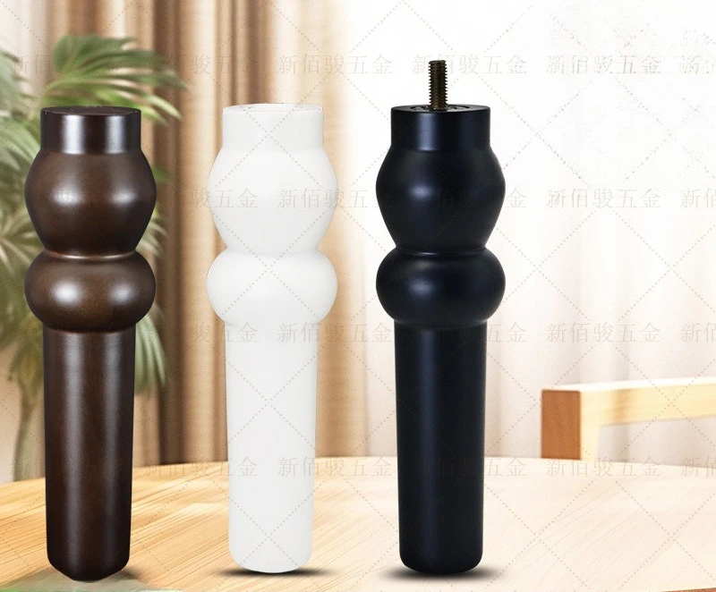 4pcs Solid Wood Furniture Foot Retro Nordic TV Cabinet Legs Coffee Table Feet Dining Side Cabinet Table Legs