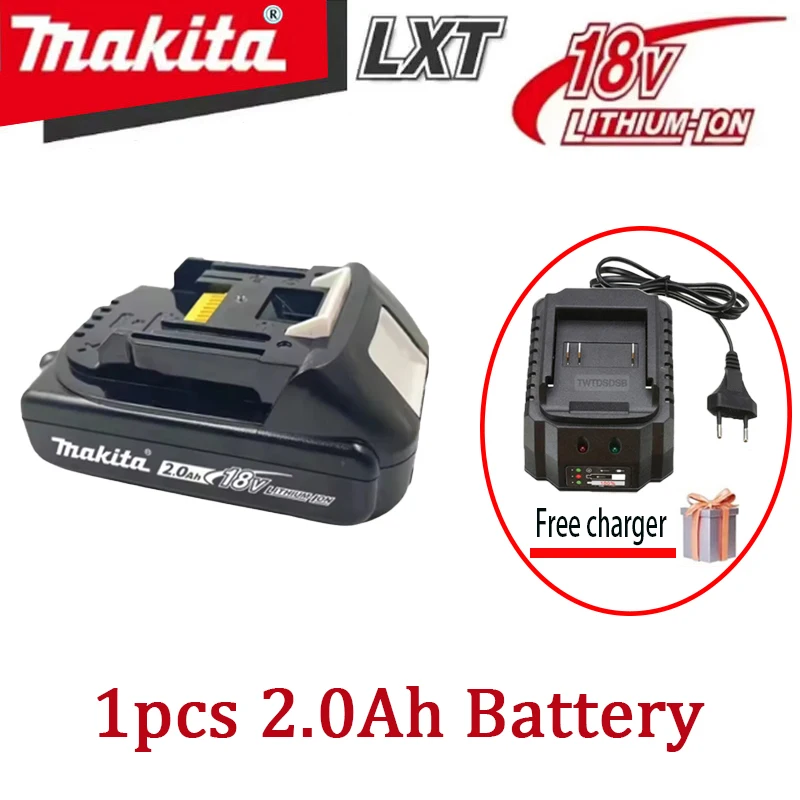 

BL1840 Makita Latest Upgraded Rechargeable Battery 18V 2Ah Lithium for Makita 18V Battery BL1840 BL1815 BL1830 BL1860B LXT 400