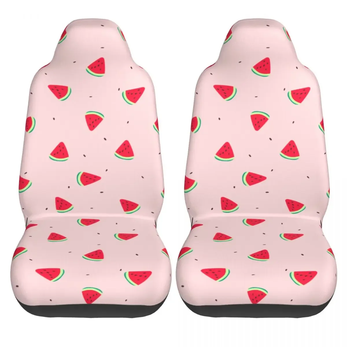 Cute Summer Fruits Watermelon Universal Car Seat Cover Four Seasons Suitable For All Kinds Models Seat Covers Seat Protector