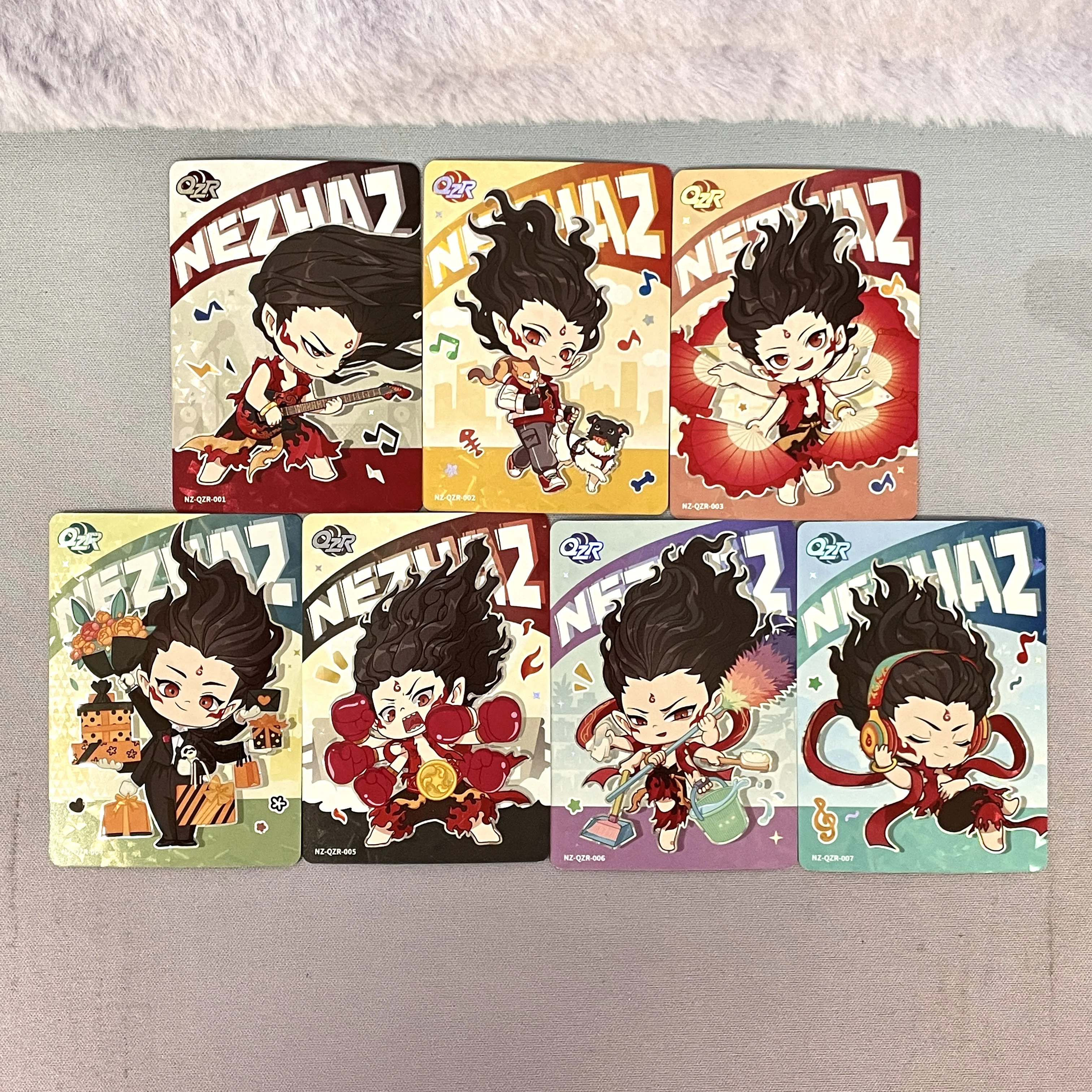 Genuine Kayou Nezha 2 Chinese Fantasy Animation Full Set Rare Collectible Cards SR QR QDR QSR  HR R SE Grades Kids Toys & Gift