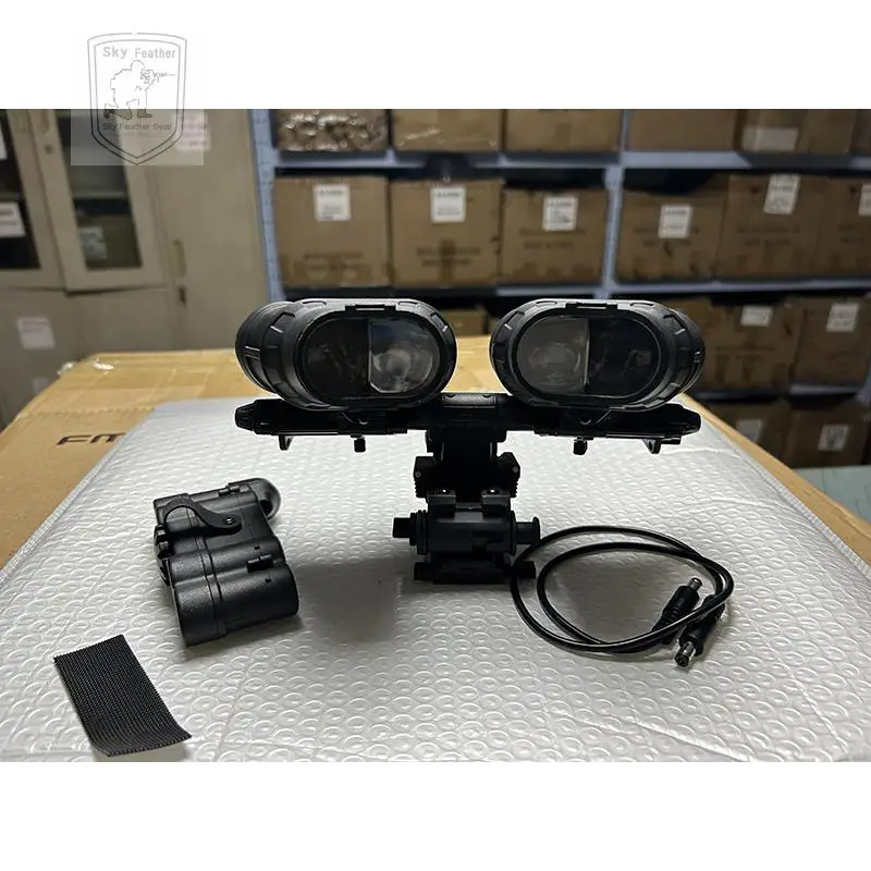 FMA L4G24/L4G19 Helmet NVG Mount + Non-Functional Version GPNVG 18 NVG Model Black PA66 Nylon