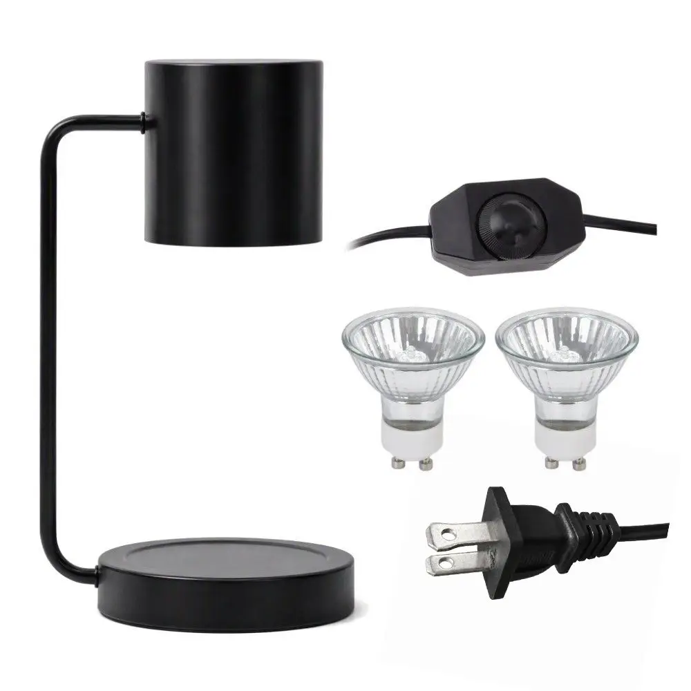 50W Candle Warmer Lamp US Plug 110V with 2 Bulbs Electric Candle Lantern with Stepless Dimmer Switch Flameless
