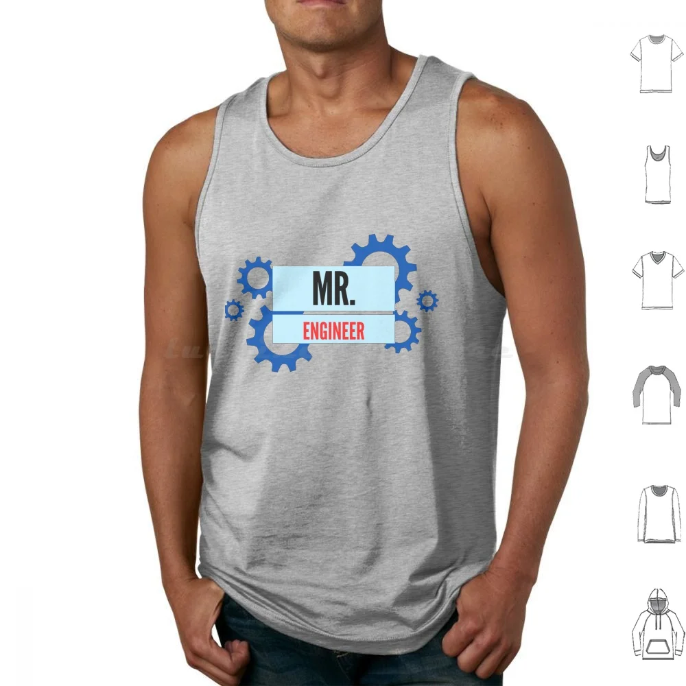 Mr.engineer Tank Tops Print Cotton Engineer Is This The Real Life Engineering Songs In Code Programmer Music Coder Music