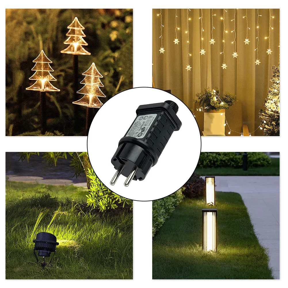 Moc transformatora Adapter wodoodporny 220V-240V 31V 50-60Hz 6W akcesoria na choinkฤ do domu LED Brand New
