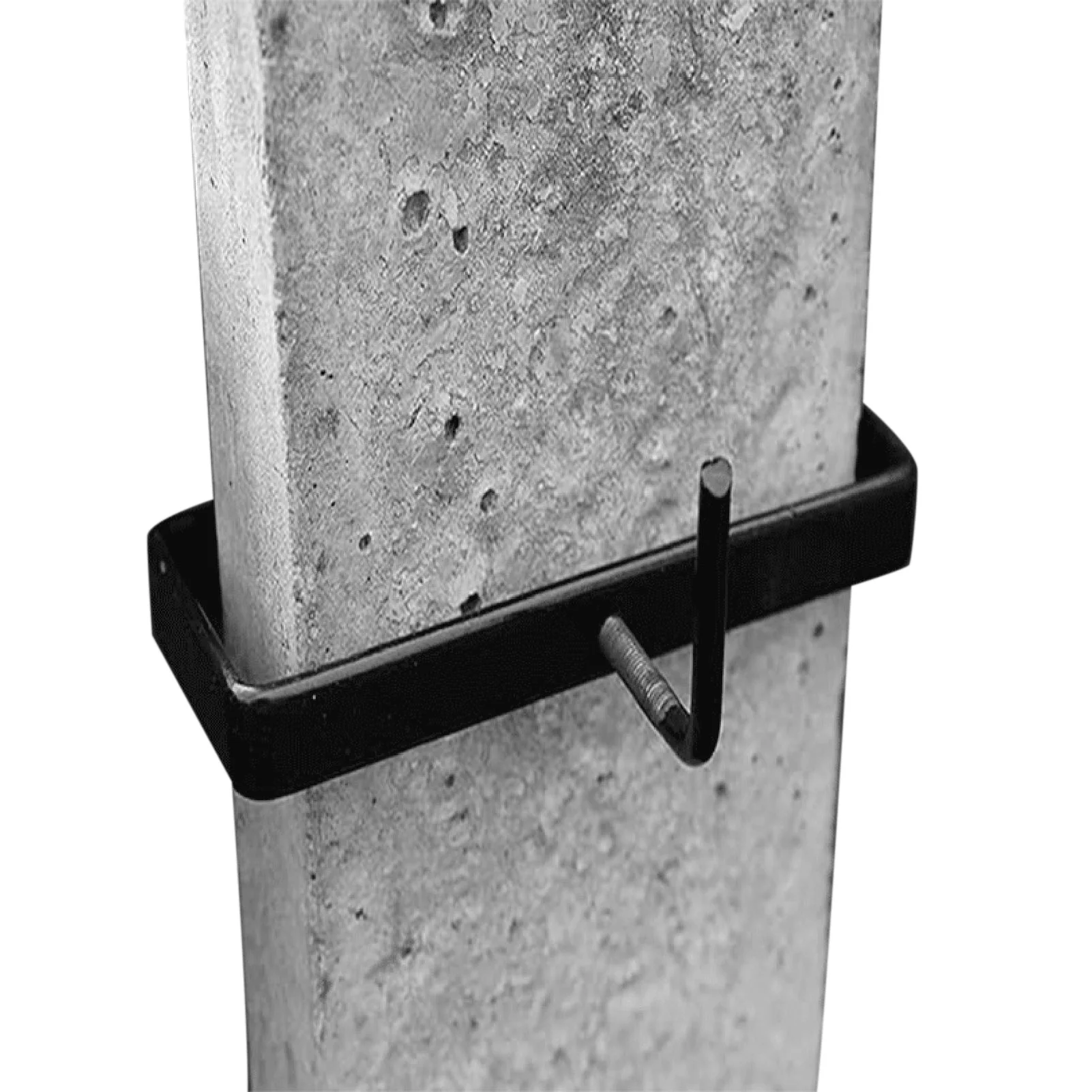 Concrete Column Fixed Support Heavy Duty Powder Coating Design Ideal for Hanging Grow Bags