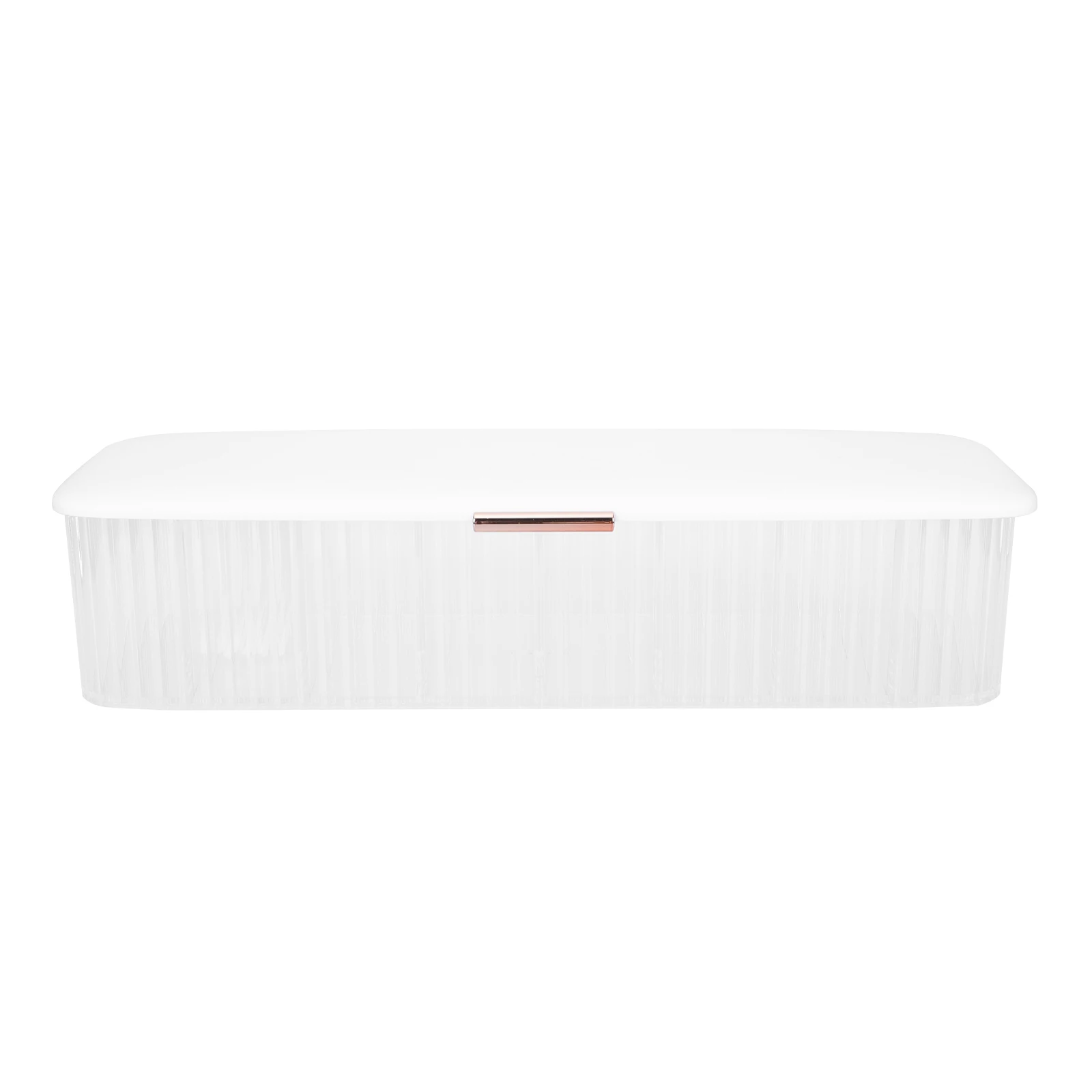 

Charging Cable Storage Box Durable Waterproof White Small Size Large Capacity Cord Organizer Home Travel Electrical Management