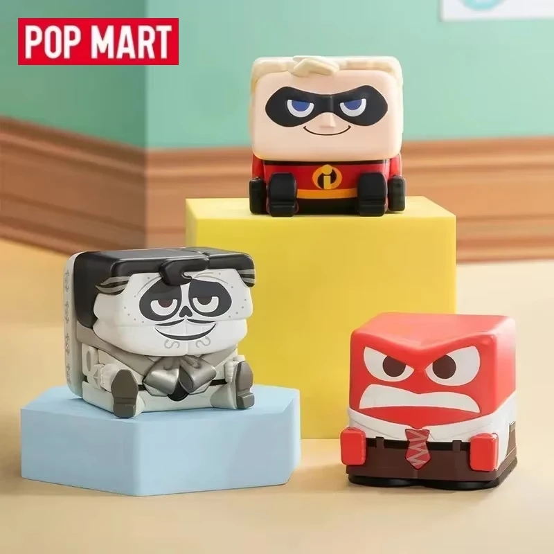POP MART Disney/Pixar POP CUBE - Серия 3: Загадочная коробка-сюрприз (Blind Box) с игрушками, фигурками аниме, настольными украшениями и коллекционными предметами