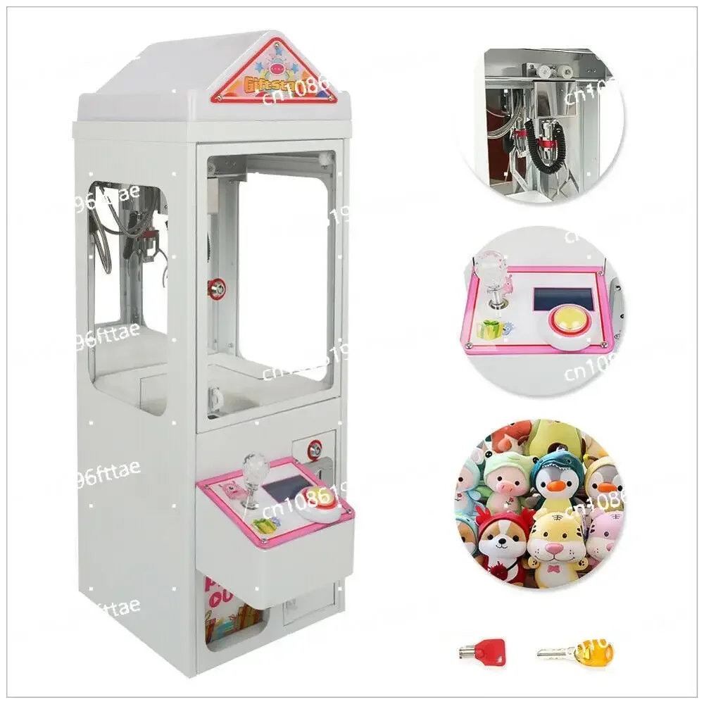 

110V/220V Mini Claw Crane Machine Carnival Claw Game Machine Mini Arcade Grabber Crane with Coin Operated KTV, Cinema, Carnival