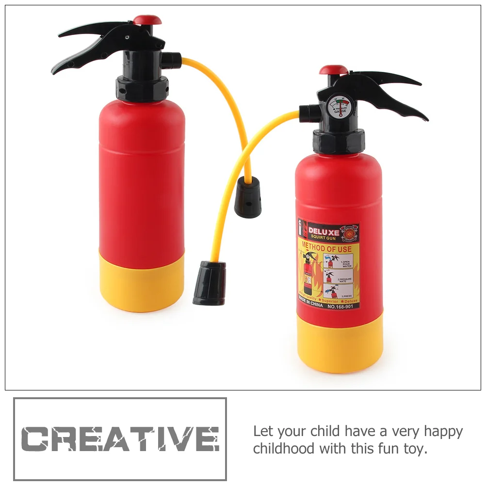 Pull Water Toy Shooter Plaything Beach Toys Sprayers Fire Extinguisher For Kids Children’s Playing Accessories Summer