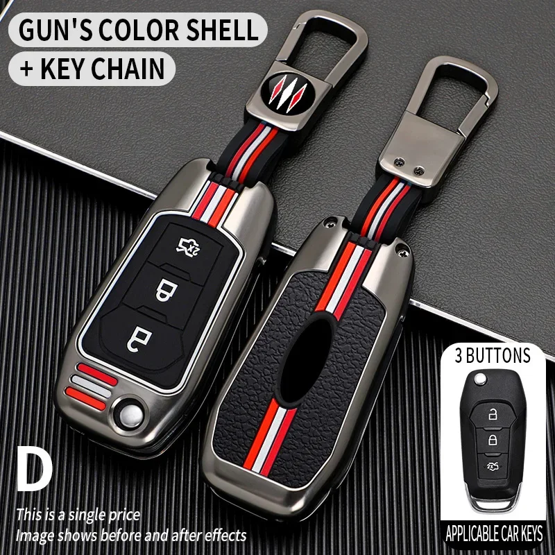 Car Case  Key Cover For Ford Fusion Escort Mondeo Mk3 Mk4 Ranger 2008 2009 2010 2011 2012 2013 Covers Accessories Car-Styling