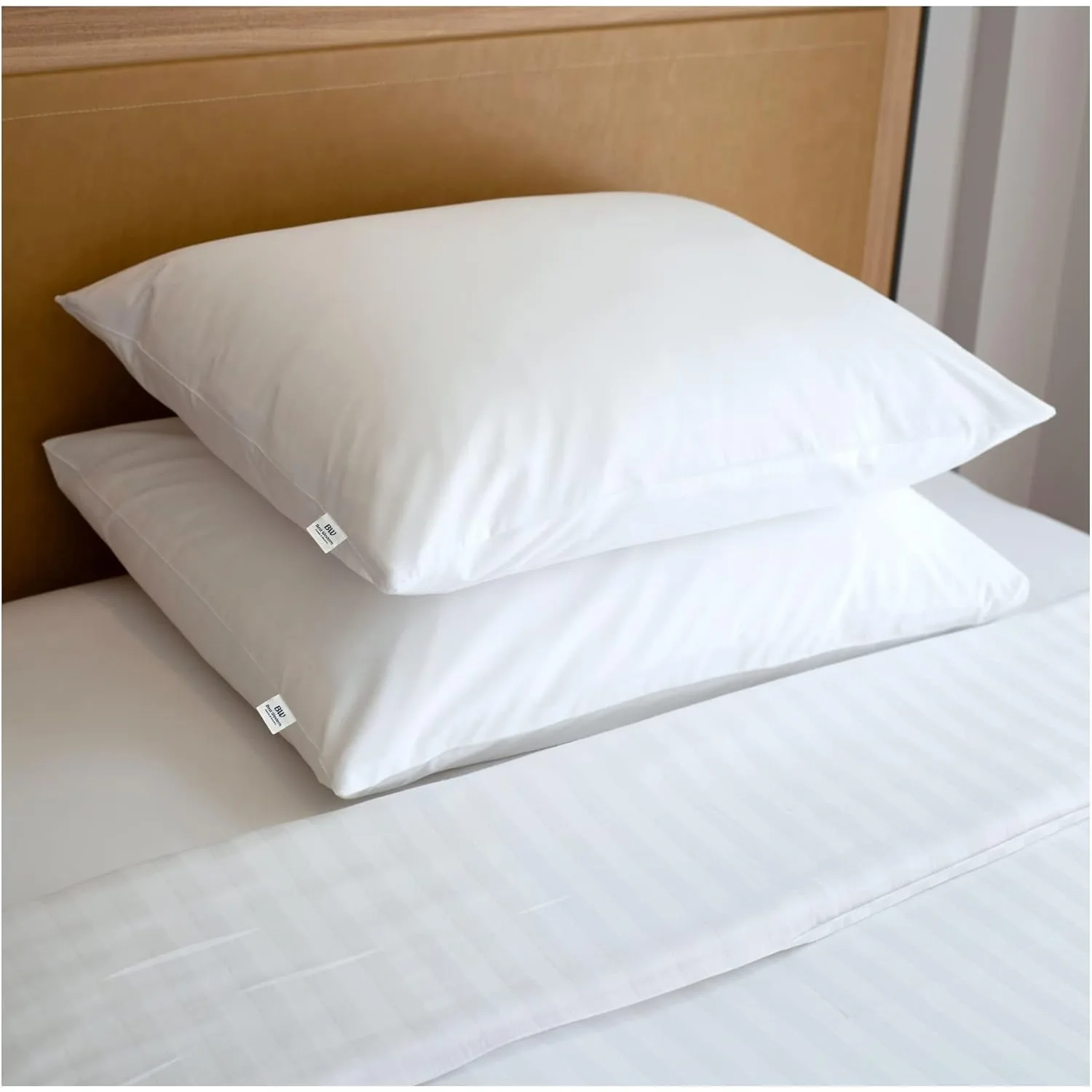 

Victoria Pillow 20x30 Queen Used in Best Western Hotels, Luxury Made in USA, T230 100% Cotton, Eco Adaptive