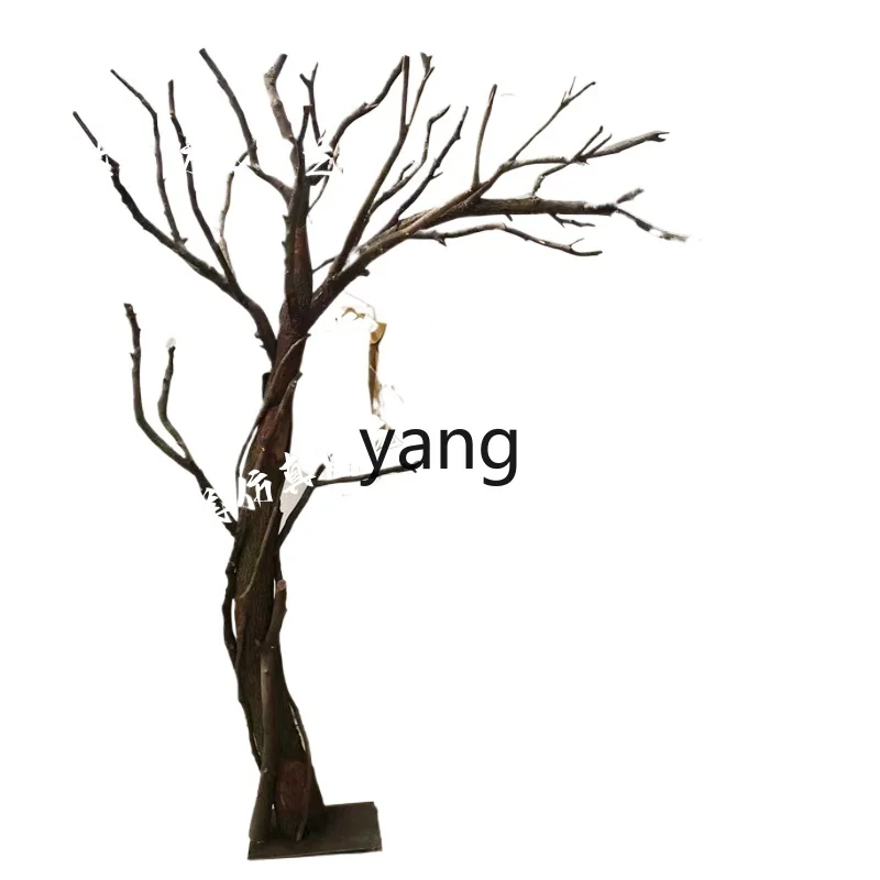 LMM simulation dead tree large, modeling tree decorative dry branches real trunk