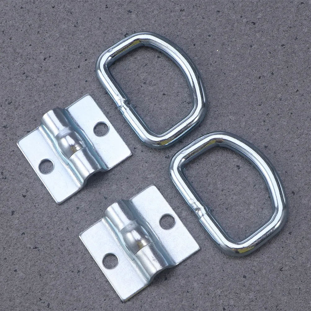 

16pcs D Ring Tie Down Anchor Trailer Heavy Duty Metal Lashing Ring For Utv Trailers Durable Fastening Trailer Accessories